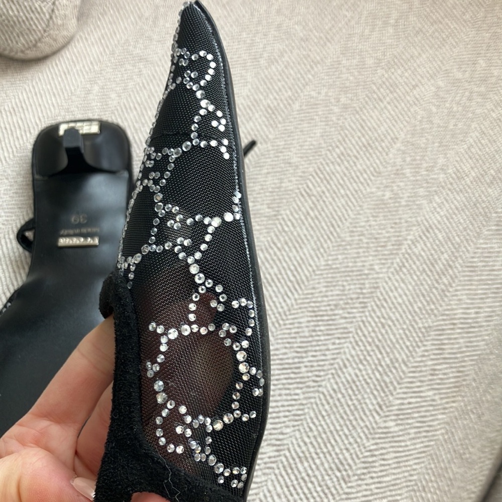 Brand new without box black slide on shoes - Picture 12 of 12